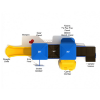Picture of Des Moines Commercial Playground Equipment - Ages 2 to 5 Years